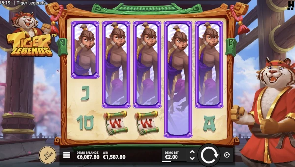 Tiger Legends Bonus Game – Free Spins Features