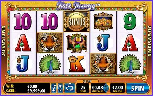 Tiger Treasure slot free play demo