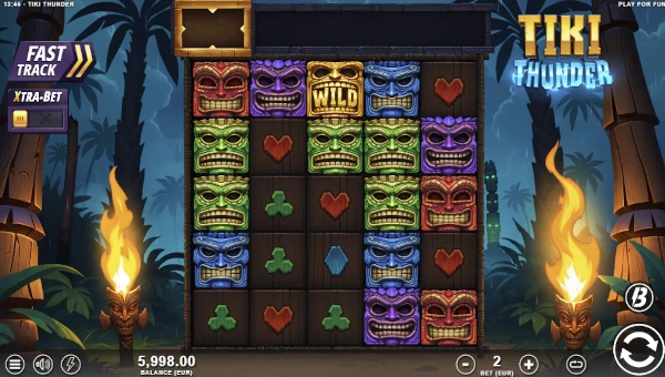 Tiki Thunder Base Game Screenshot – Showing Features