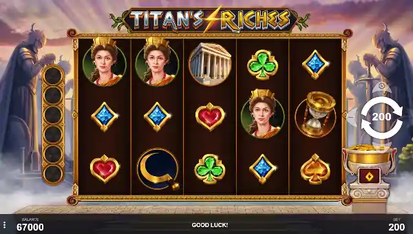 Titans Riches base game review