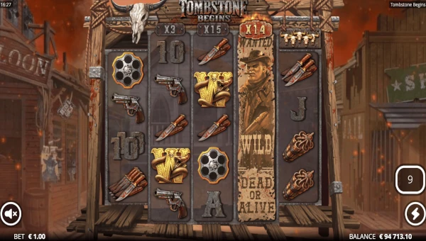 Tombstone Begins Bonus Game – Free Spins Features