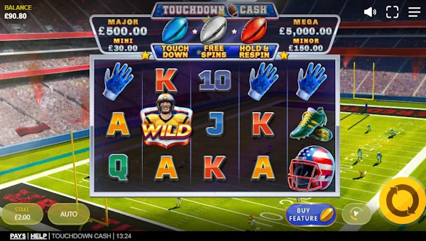 Touchdown Cash base game review