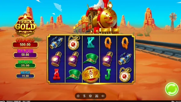 Track N Gold Base Game Screenshot – Showing Features