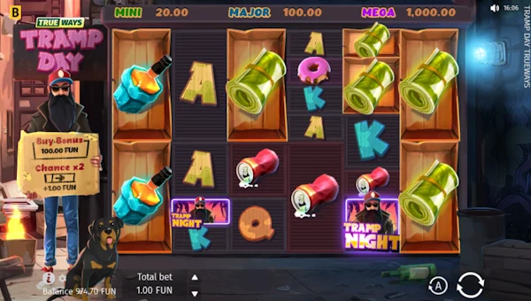 Tramp Day Trueways base game review