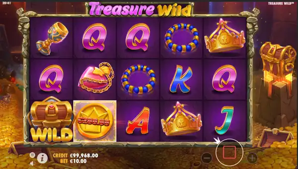 Treasure Wild base game review