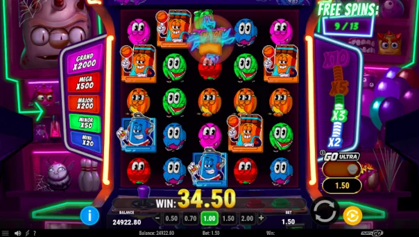 Treats Of Terror II Bonus Game – Free Spins Features