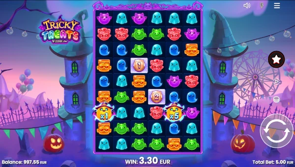 Tricky Treats Base Game Screenshot – Showing Features