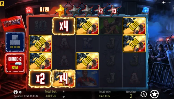 Ultras Bonus Game – Free Spins Features