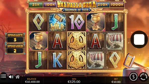 Valhalla Saga Thunder of Thor free spins