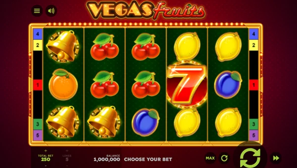 Vegas Fruits base game review