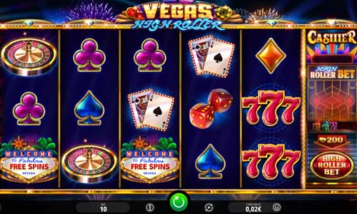 Vegas High Roller base game review