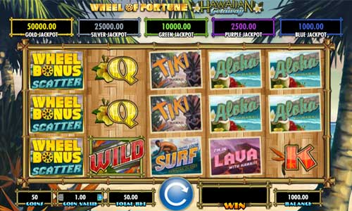 Wheel of Fortune Hawaiian Getaway base game review