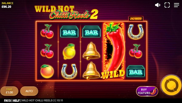 Wild Hot Chilli Reels 2 base game review