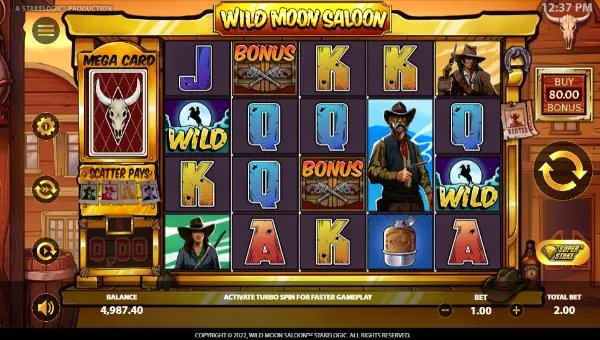 Wild Moon Saloon base game review