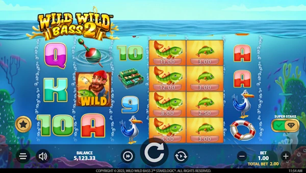 Wild Wild Bass 2 base game review