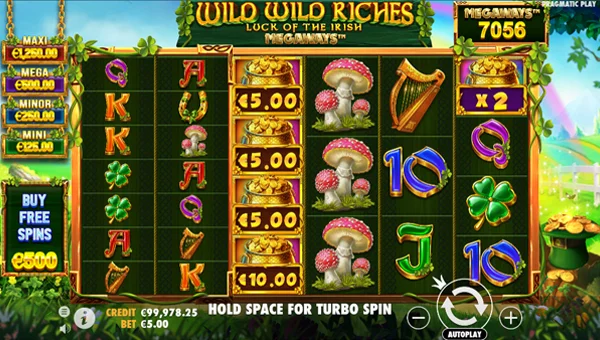 Wild Wild Riches Megaways base game review