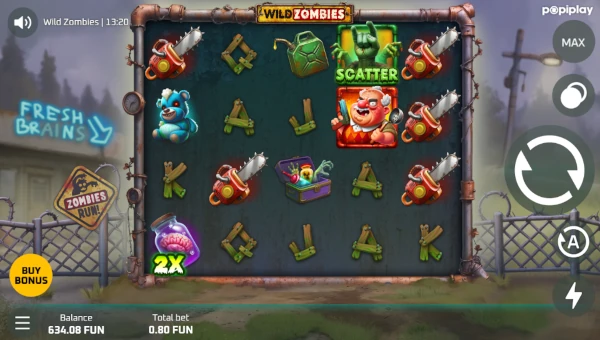Wild Zombies Base Game Screenshot – Showing Features