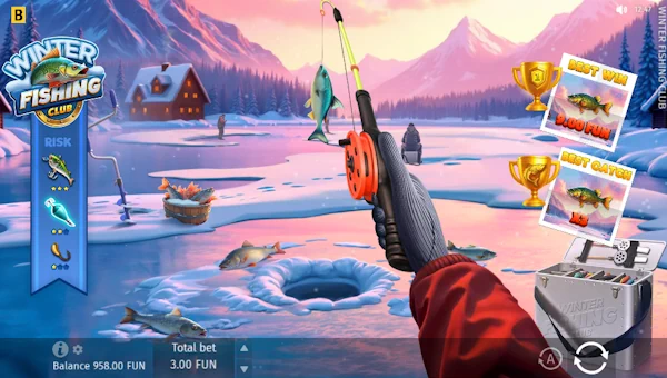 Winter Fishing Club base game review