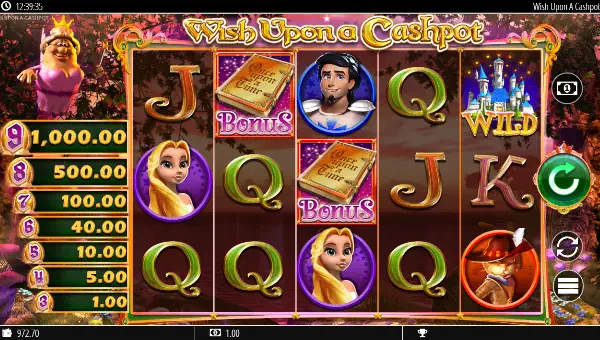 Wish Upon a Cashpot slot free play demo is not available.