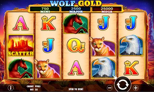 wolf gold slot overview and summary