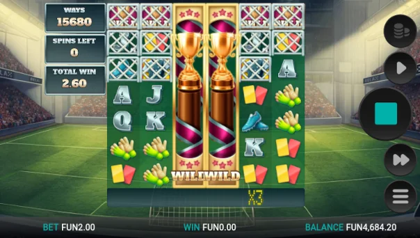 World Class Kick Off Dream Drop Bonus Game – Free Spins Features