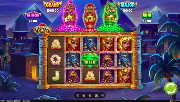 Wrappin Gold Base Game Screenshot – Showing Features