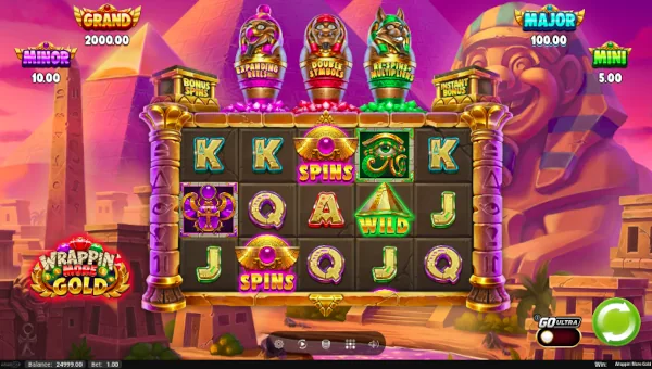 Wrappin More Gold Base Game Screenshot – Showing Features