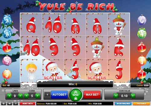 Yule Be Rich slot free play demo