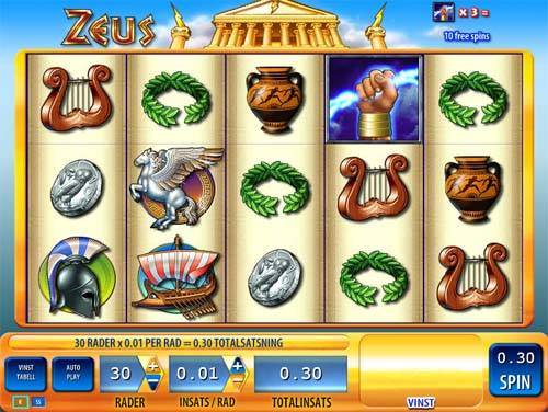 Zeus slot free play demo