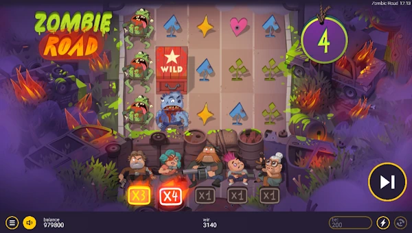 Zombie Road Bonus Game – Free Spins Features