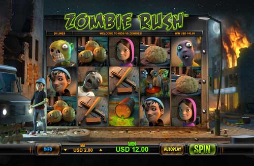 Zombie Rush base game review