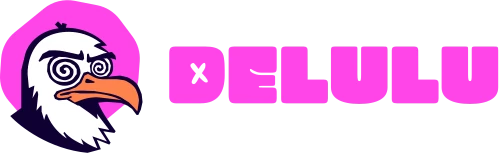Delulu Gaming logo for free demo slots