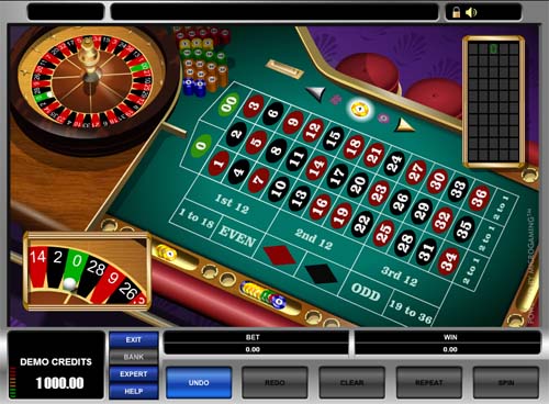 American Roulette screenshot