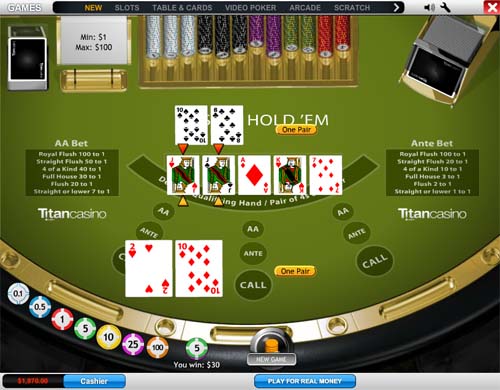 Casino Holdem screenshot