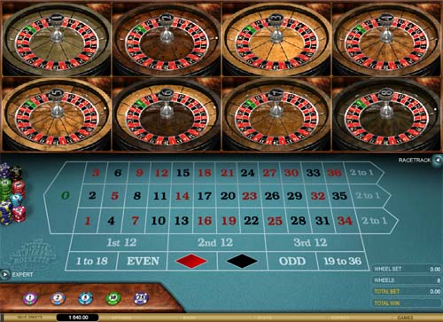 Multi Wheel Roulette game is not yet available for fun play.